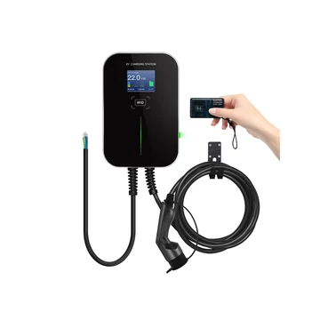 Besen WALLBOX RFID fali töltő fix 6m kábellel | Type2 | 22kW