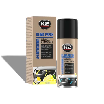 K2 KLIMA FRESH klímatisztító bomba aeroszol Citrom (Lemon) illattal 150ml