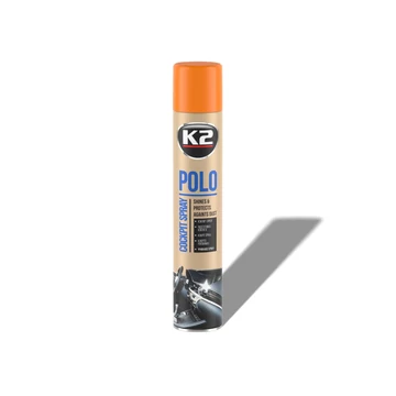 K2 POLO COCKPITMAX műszerfalápoló Barack illatú aeroszol 750ml