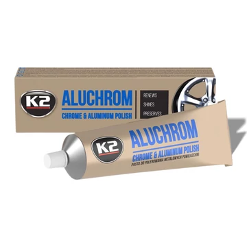 K2 ALUCHROM króm és fémpolírozó 120g