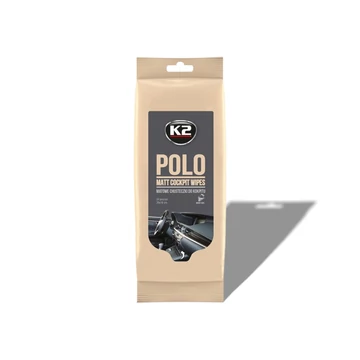 K2 POLO MATT műszerfaltisztító kendő (24db)