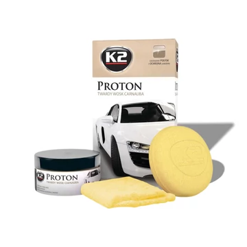 K2 PROTON keménywax / carnauba viasz 200g (applikátorral és mikroszálas kendővel)