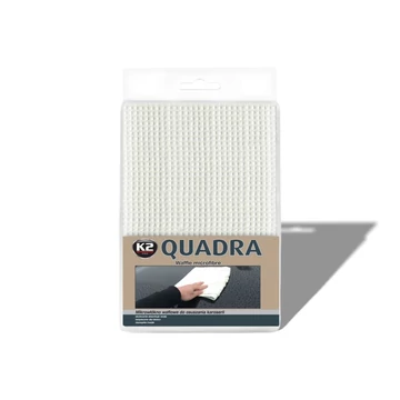 K2 QUADRA waffle mintás mikroszálas kendő 60x90cm