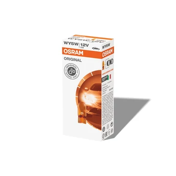 Osram 12V 5W WY5W 2827 narancssárga izzó, 10db/doboz