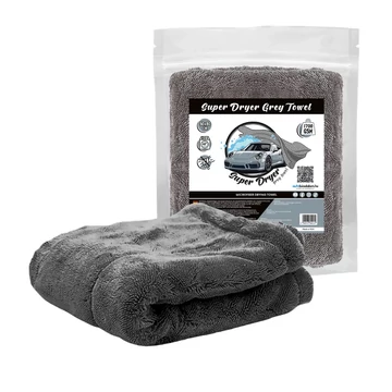 Super Dryer Grey Towel - Kétoldalas Járműszárító Törölköző | 1700gsm