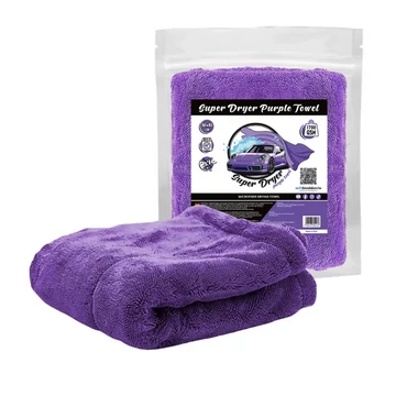 Super Dryer Purple Towel - Kétoldalas Járműszárító Törölköző | 1700gsm