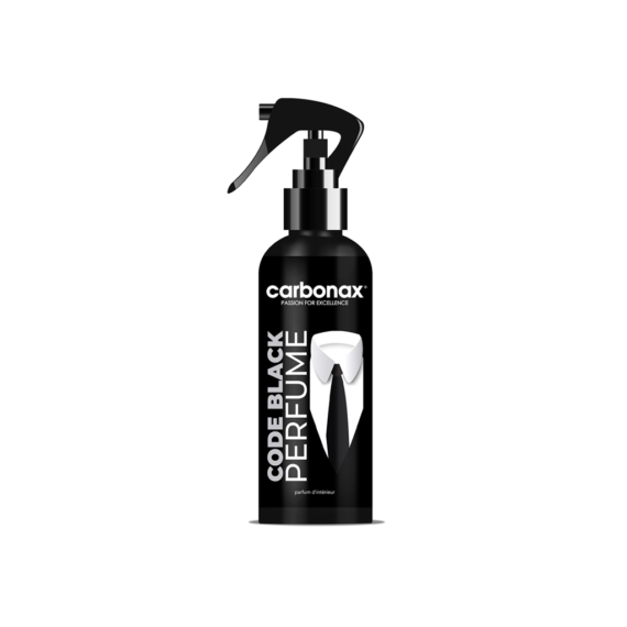 Carbonax Car Perfume Code Black - Autóparfüm black code 150ml (illatosító)