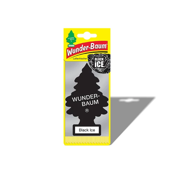 Wunderbaum illatosító Black Ice (Black Classic)