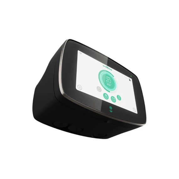 Wallbox Commander 2 elektromos autó fali töltő 7 méter | Type2 | 22kW | fekete