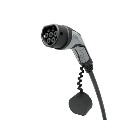 Wallbox Commander 2 elektromos autó fali töltő 7 méter | Type2 | 22kW | fekete