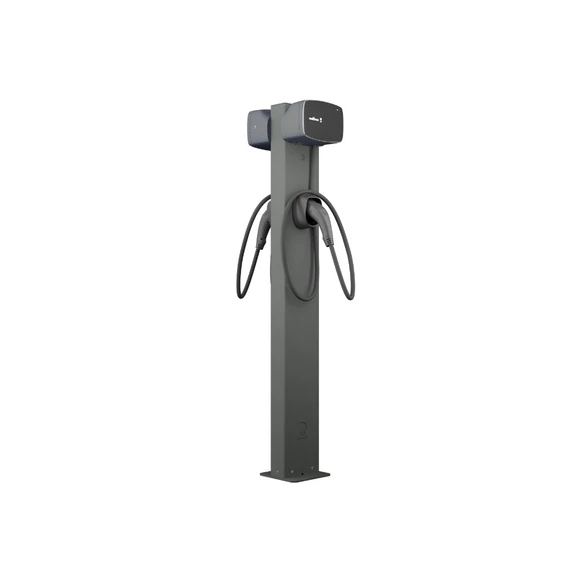 Wallbox Eiffel Duo – Commander 2s elektromos autó töltőoszlop 5 méter | Type2 | 2x22kW