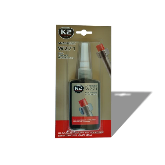 K2 ANAEROBIC 271 csavarrögzítő 50g (erős)