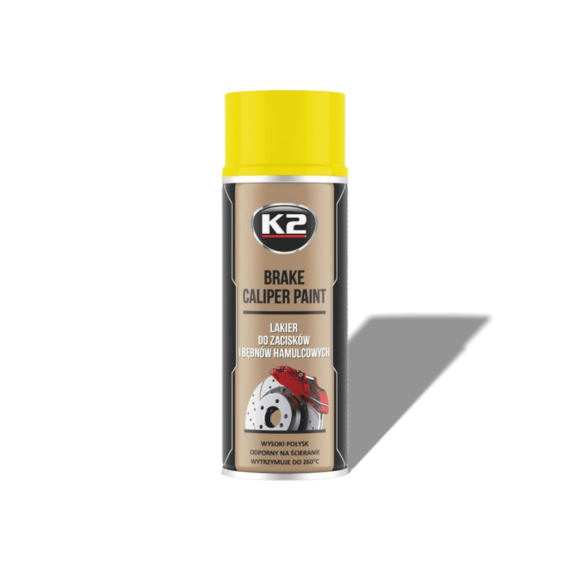 K2 BRAKE CALIPER féknyereg festék - sárga 400ml
