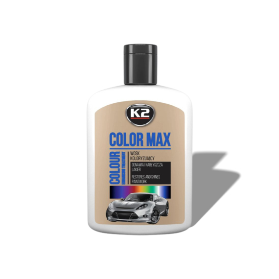 K2 COLOR MAX fehér polír-wax 200ml