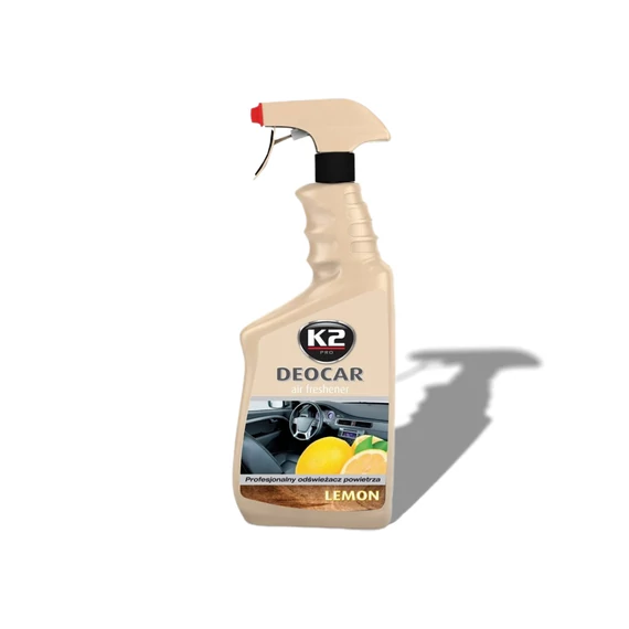 K2 DEOCAR illatosító spray Citrom 700ml