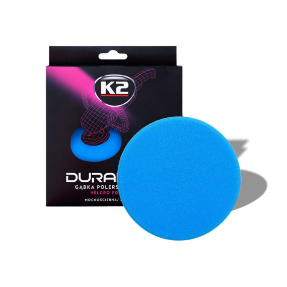 K2 DURAFLEX PRO tépőzáras polírkorong kemény 150mm (kék)