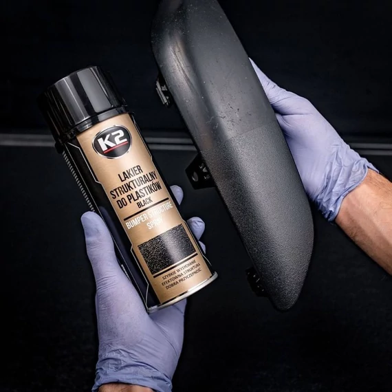 K2 BUMPER struktúrált lökhárító festék 400ml