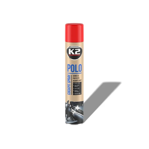K2 POLO COCKPITMAX műszerfalápoló Eper illatú aeroszol 750ml