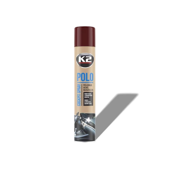 K2 POLO COCKPITMAX műszerfalápoló Kóla illatú aeroszol 750ml