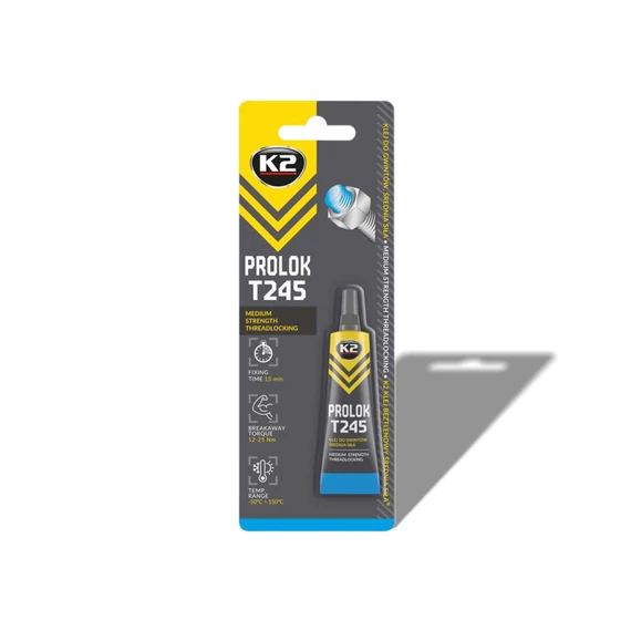 K2 PROLOK 243 csavarrögzítő 6ml (közepes)