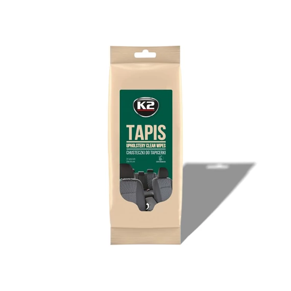 K2 TAPIS kárpittisztító kendő (24db)