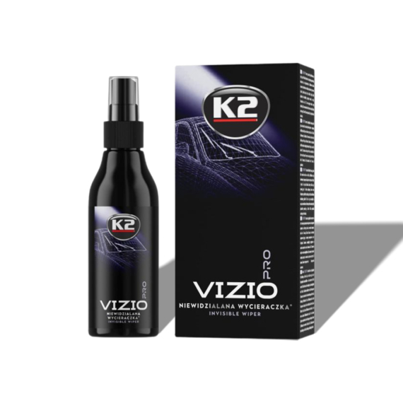 K2 VIZIO PRO vízlepergető szélvédőbevonat 150 ml (applikátorral)