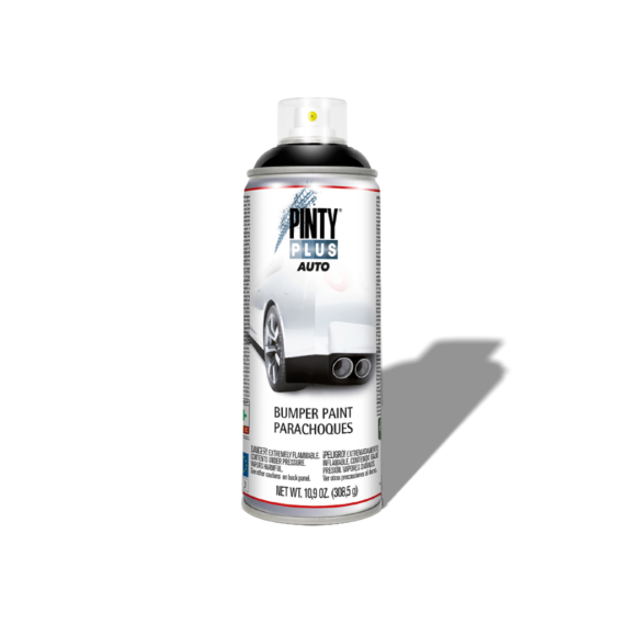 Pinty Plus Auto lökhárító festék normál aeroszol 400ml | fekete