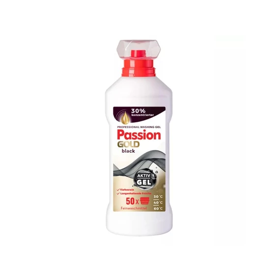 PASSION GOLD mosógél fekete 2L | 50 mosás | 6db/krt