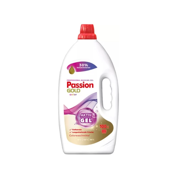 PASSION GOLD mosógél színes 4L | 100 mosás | 3db/krt