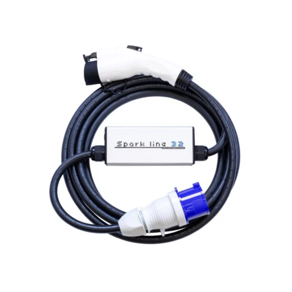 SPARK LINE 32 elektromos autó állítható otthoni töltő 5 méter | Type1 | 7,4kW