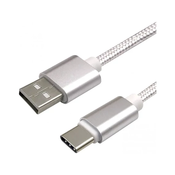 WG Adatkábel USB-A / USB Type-C | fehér | 3A | 100 cm
