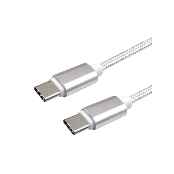 WG Adatkábel USB Type-C / USB Type-C | fehér | 3A | 100 cm