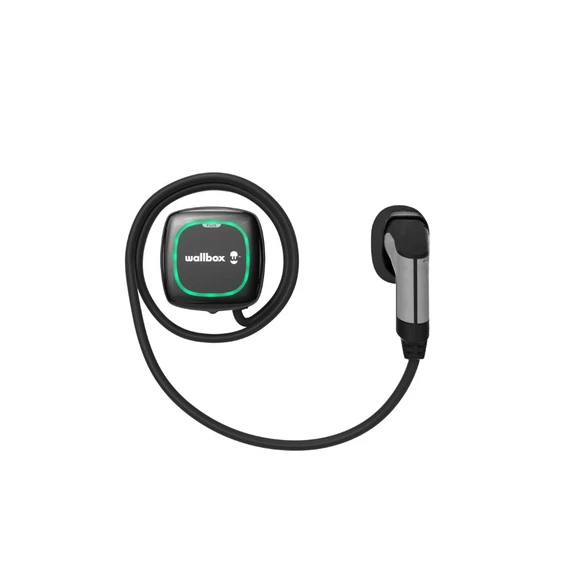 Wallbox Pulsar Plus elektromos autó fali töltő 5 méter | Type2 | 22kW | fekete