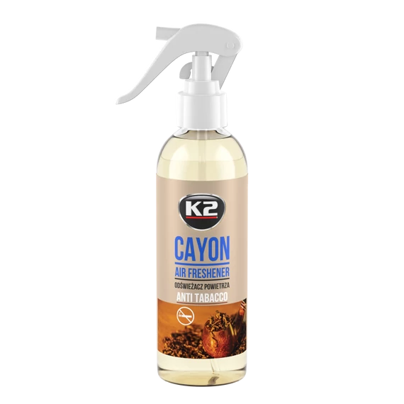 K2 DEOCAR/CAYON illatosító spray Anti-Tabacco 250ml