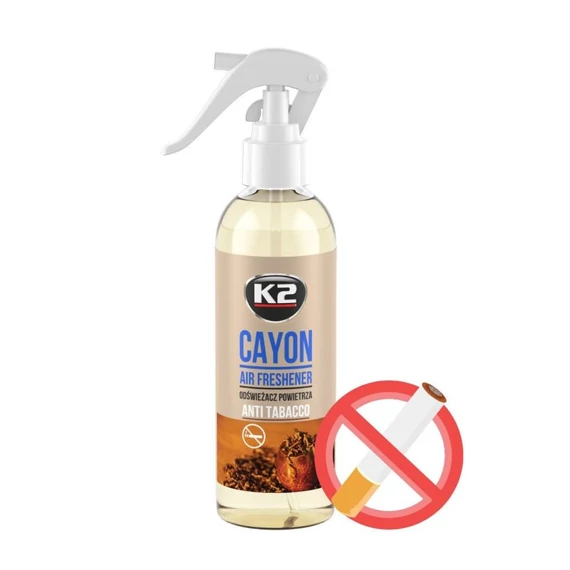 K2 DEOCAR/CAYON illatosító spray Anti-Tabacco 250ml