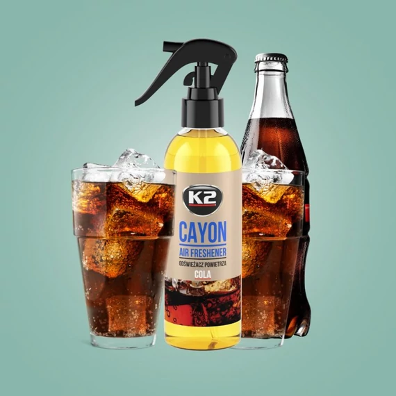 K2 DEOCAR/CAYON illatosító spray Kóla 250ml
