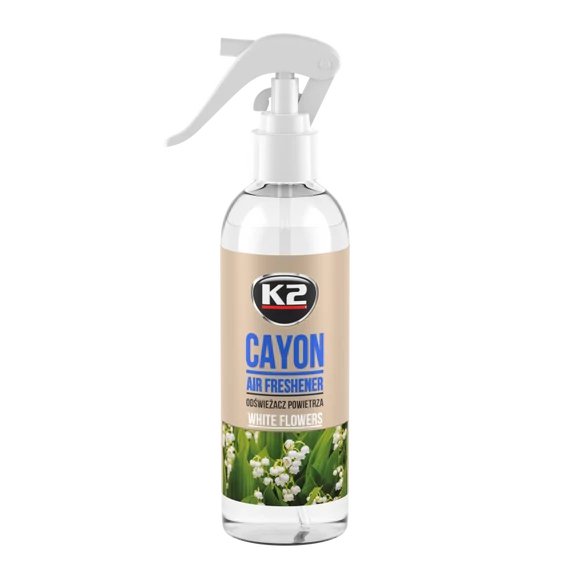 K2 DEOCAR/CAYON illatosító spray Gyöngyvirág 250ml