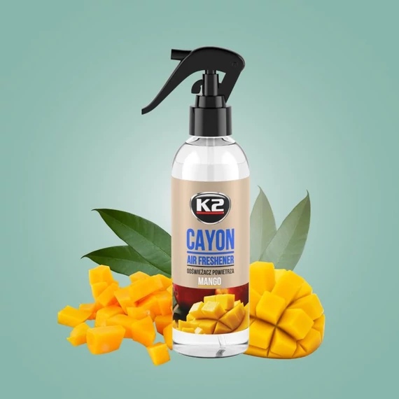 K2 DEOCAR/CAYON illatosító spray Mangó 250ml