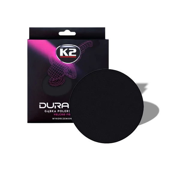 K2 DURAFLEX PRO tépőzáras polírkorong finish 150mm (fekete)