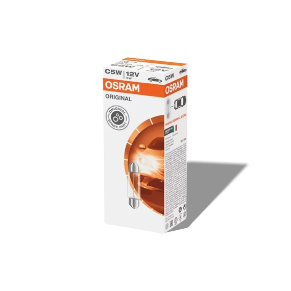 Osram 12V 5W C5W 6418 (szofita) izzó, 10db/doboz