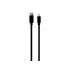 WG Adatkábel USB Type-C / Lightning | fekete | 3A | 50 cm