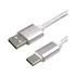 WG Adatkábel USB-A / USB Type-C | fehér | 3A | 100 cm