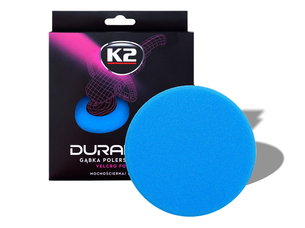 K2 DURAFLEX PRO tépőzáras polírkorong kemény 150mm (kék)