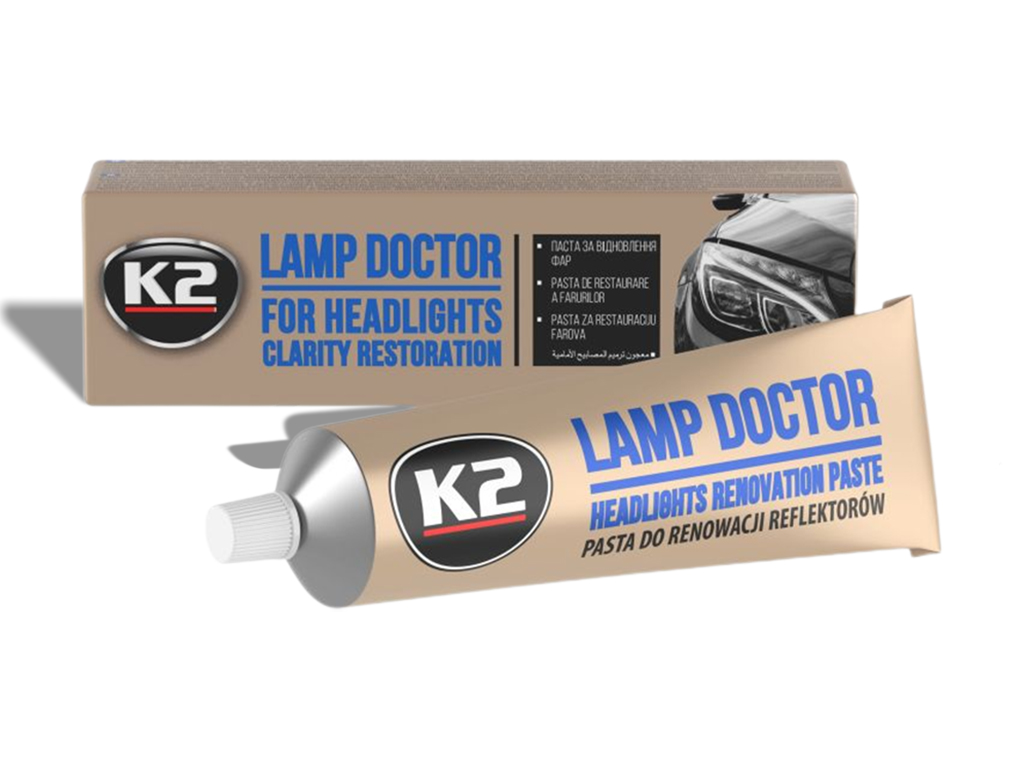 K2 LAMP DOCTOR lámpapolírozó paszta 60g